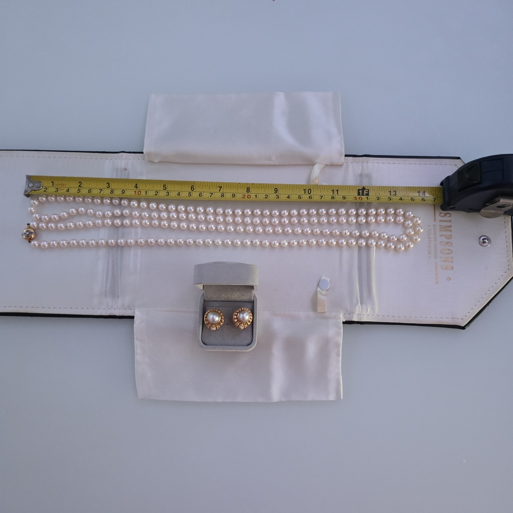 Mikimoto White Pearl Necklace